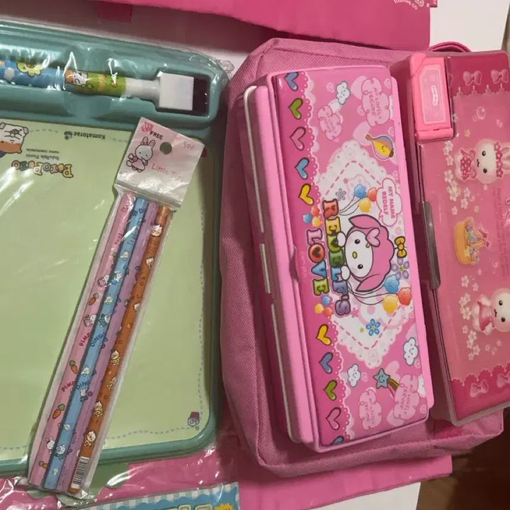 [BUNJANG] Various Vintage Stationery Bundle Set / 고전문구핌핌일괄/바른손꼬마또래영아트키디토끼슬리핑코