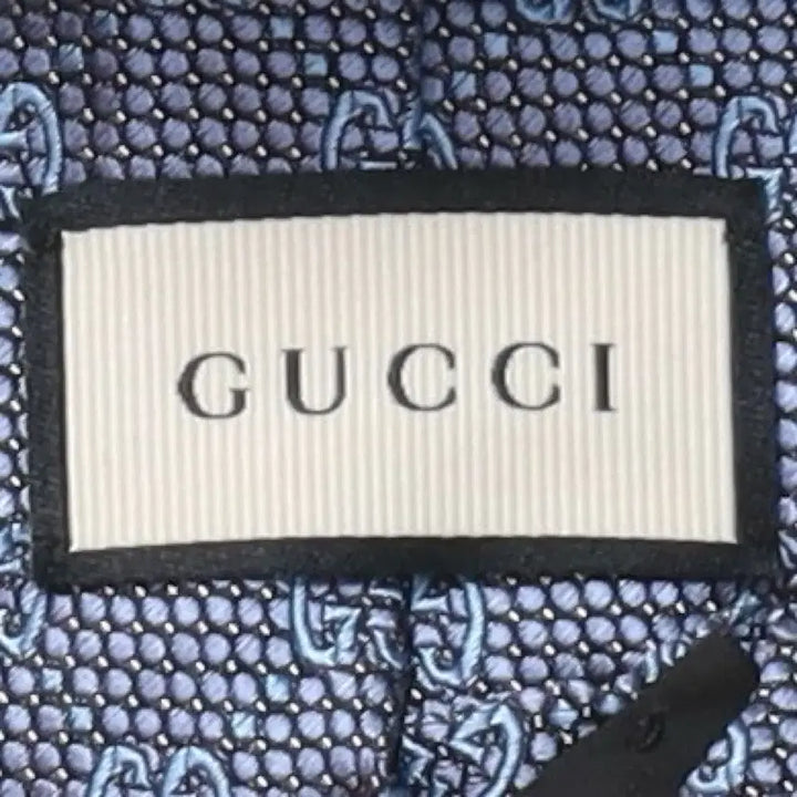 [BUNJANG] Gucci Monogram Silk Tie / 구찌 Gucci Monogram Silk Tie