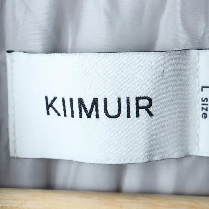 [BUNJANG] KIMUUR Light Gray Padded Jumper Jacket / (L-XL) 키뮤어 패딩 점퍼자켓 경량 라이트그레이 놈코어-17493