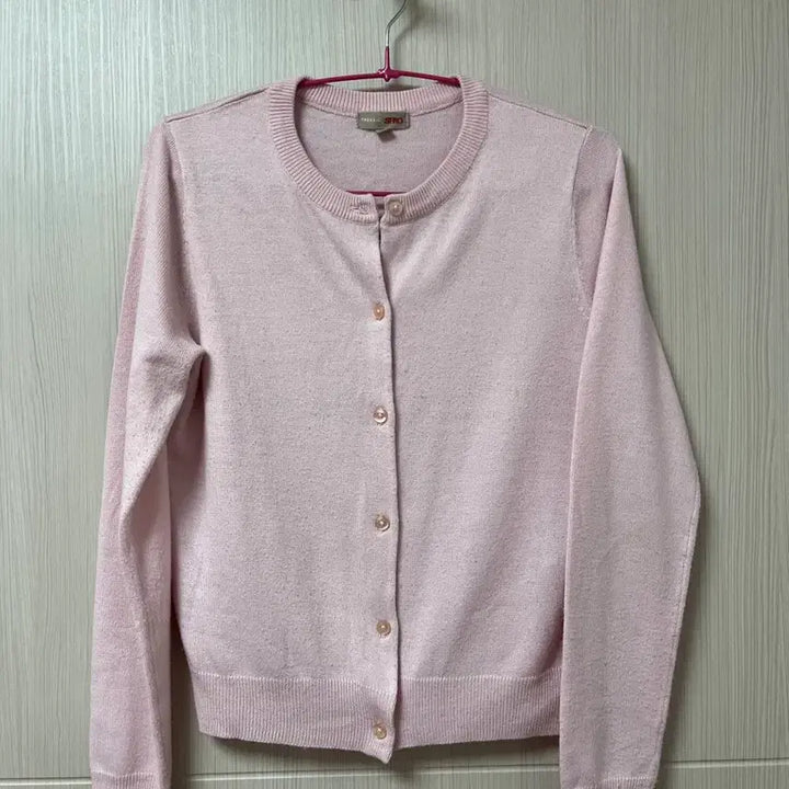 [BUNJANG] Spao Light Pink Cardigan S / 스파오 가디건 라이트핑크 S
