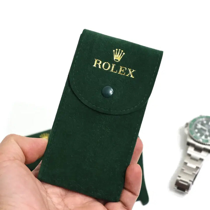 [BUNJANG] Rolex Watch Velvet Storage Pouch Case / 롤렉스 시계 보관 파우치 케이스 가방