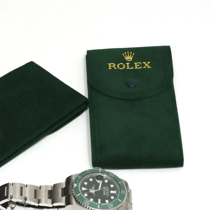 [BUNJANG] Rolex Watch Velvet Storage Pouch Case / 롤렉스 시계 보관 파우치 케이스 가방