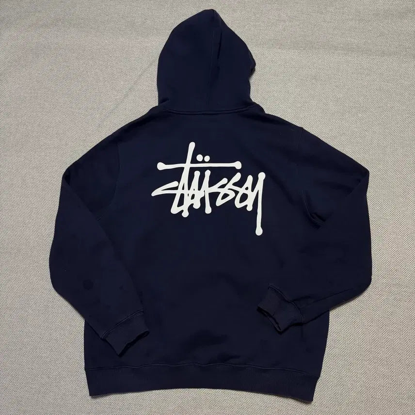 [BUNJANG] Stussy Basic Logo Hoodie / 스투시 베이직 로고 후드티