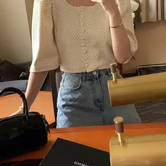 [SOLD OUT] 바이씨니 도팅가디건 아이