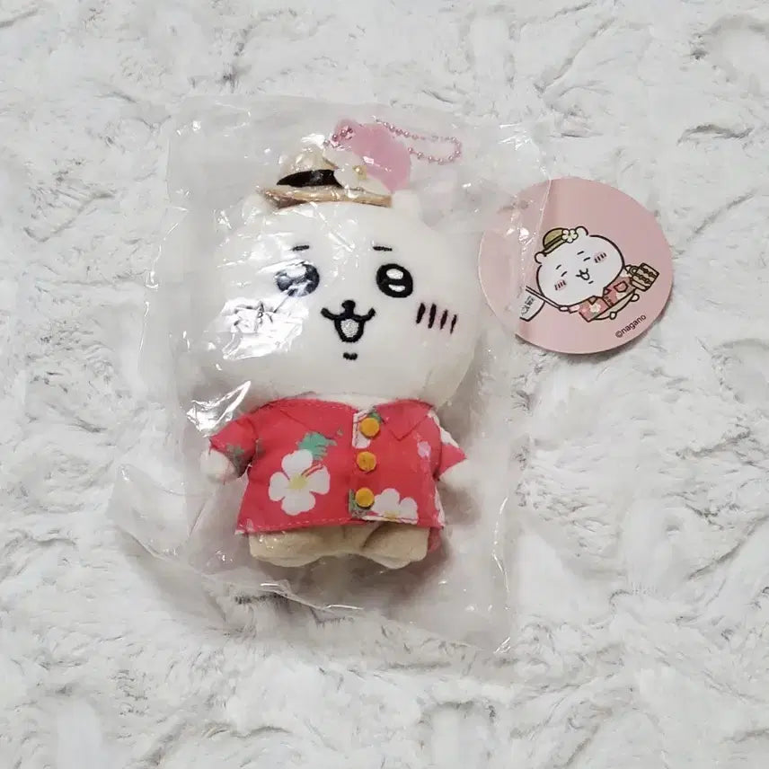 [SOLD OUT] 치이카와 하와이 인형 키링 미개봉 여행 먼작귀 나가노마켓 마스코트