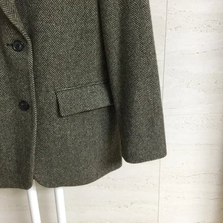 [BUNJANG] Beanpole Herringbone Wool Jacket / 빈폴 23fw 헤링본 울 자켓 90