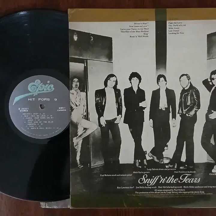 [BUNJANG] Snap! & The Tears LP Record / (영상) 팝송 스넵 앤 더 티얼스 LP