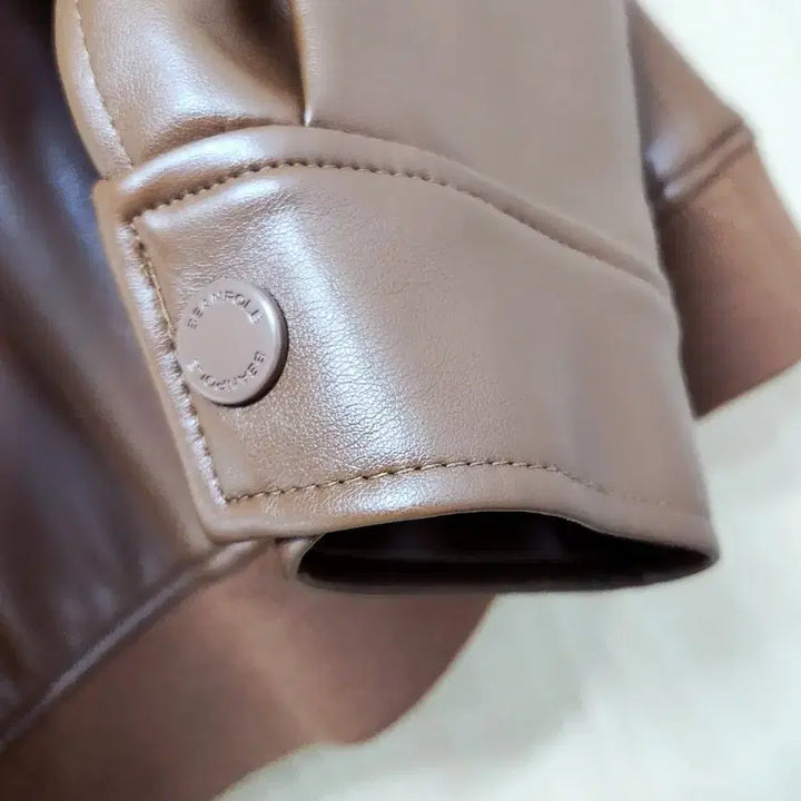 [BUNJANG] Beanpole Women's Leather Jacket / 빈폴 여성 레더자켓 55