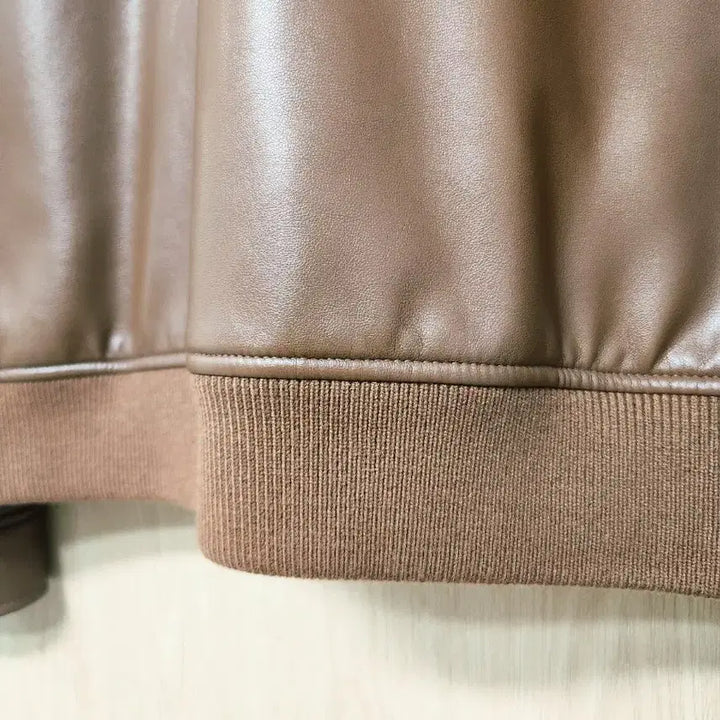 [BUNJANG] Beanpole Women's Leather Jacket / 빈폴 여성 레더자켓 55