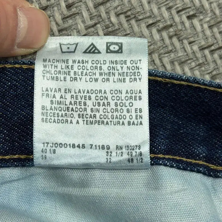 [BUNJANG] Wrangler Basic Denim Pants / 랭글러 베이직 데님 팬츠 v1718