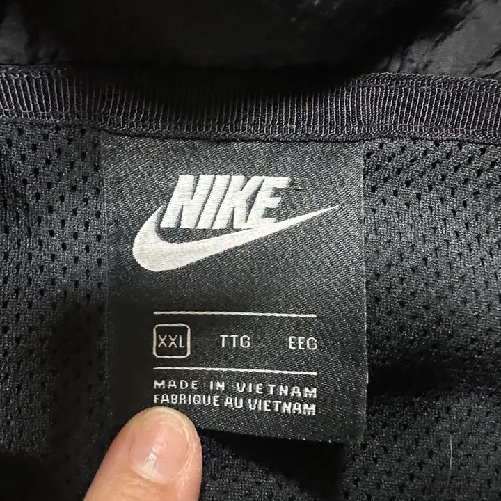 [BUNJANG] Nike Big Swoosh Woven Windbreaker Jacket / (바배) 나이키 빅스우시 우븐 바람막이 자켓