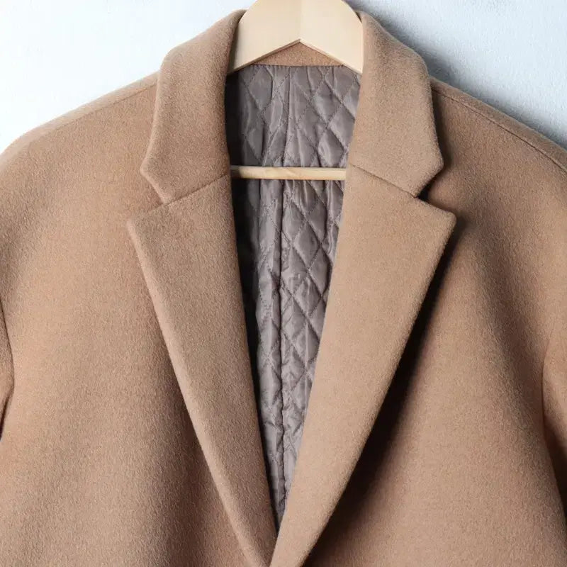 [BUNJANG] T.I For Men Cashmere Single Long Coat / (XL) 티아이포맨 코트자켓 캐시미어 싱글 베이지 롱-174B1