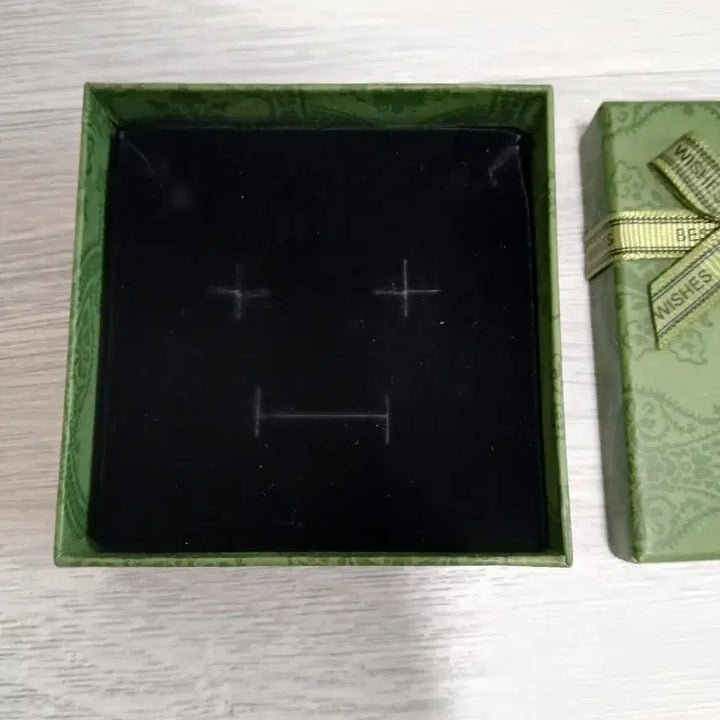 [BUNJANG] Green Jewelry Box / 보석함 상자 종이상자 미니상자 쥬얼리보관함 악세사리보관함