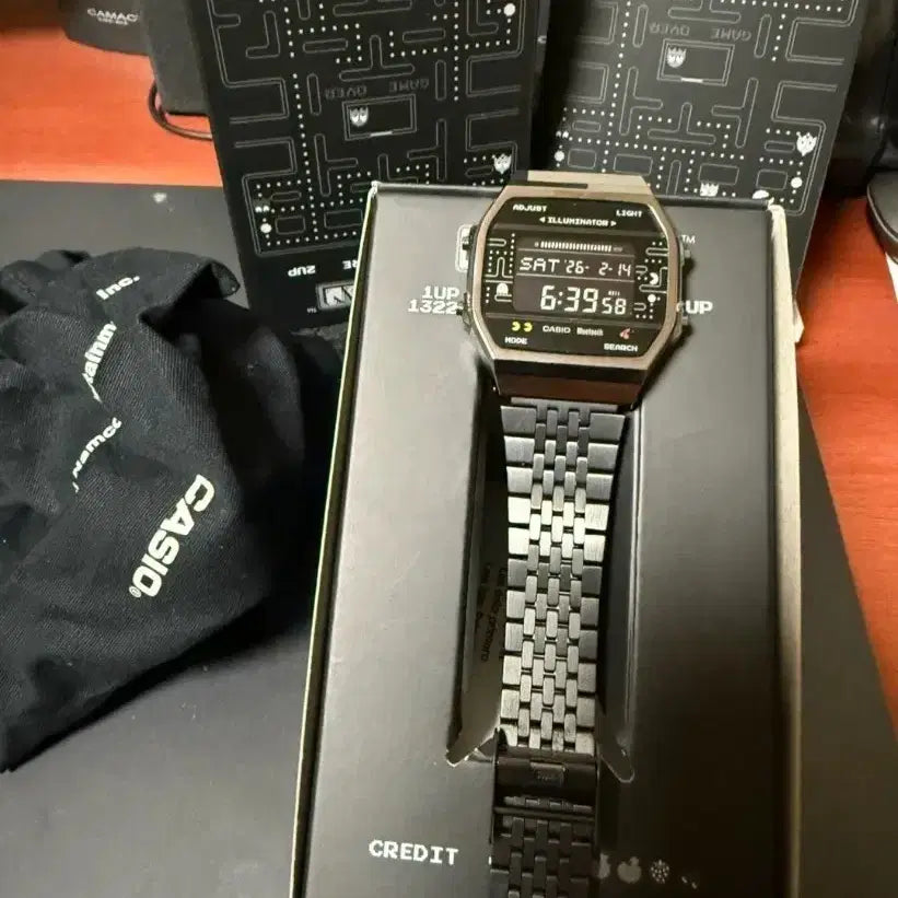 [BUNJANG] Casio Pac-Man Collaboration Watch / 카시오 X 남코 팩맨 콜라보 시계