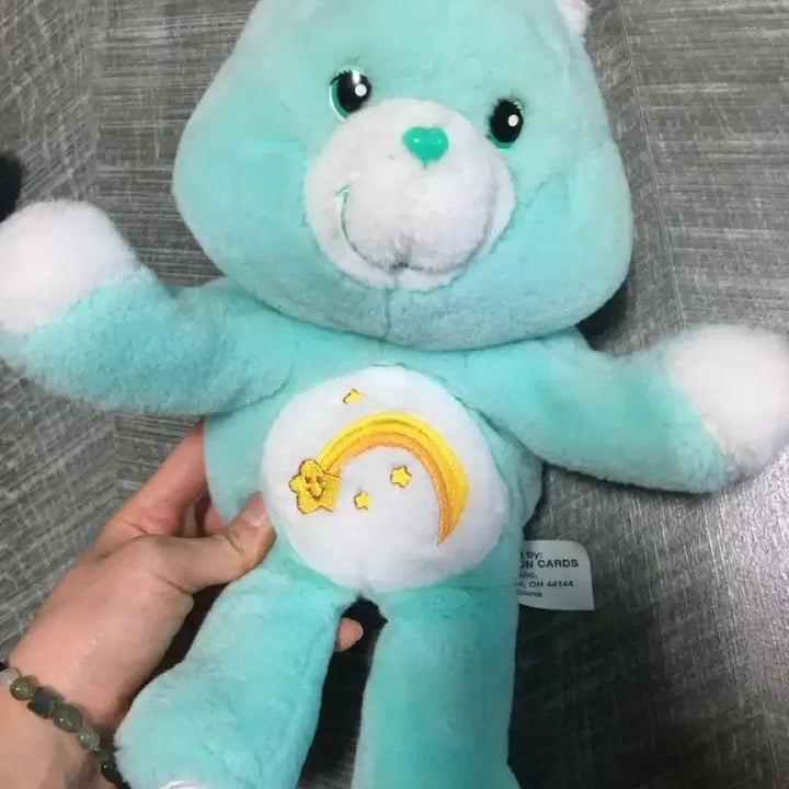 [BUNJANG] Rare 20th Anniversary Care Bear Wish Bear Plush Doll / 레어템) 20주년 케어베어 위시베어 인형