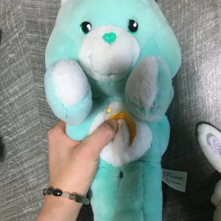 [BUNJANG] Rare 20th Anniversary Care Bear Wish Bear Plush Doll / 레어템) 20주년 케어베어 위시베어 인형