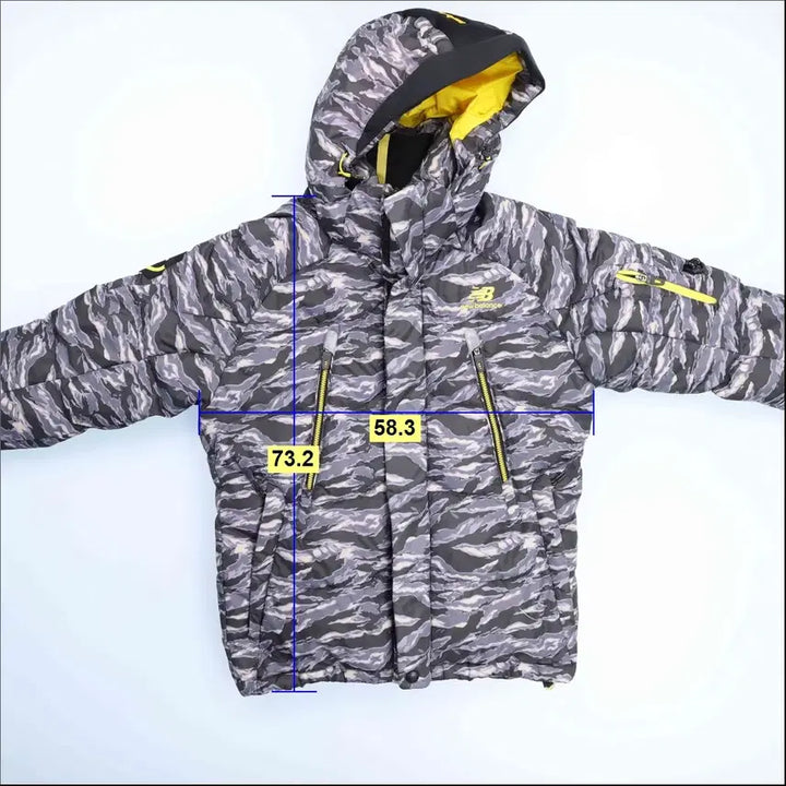 [BUNJANG] New Balance Camo Duck Down Padding Jacket / 100 뉴발란스 카모 덕패딩 0210H1