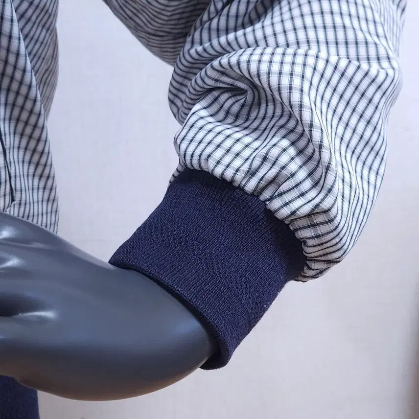 [BUNJANG] Burberry Checkered Bomber Jacket / 버버리 체크 자켓 백로고 봄버 점퍼