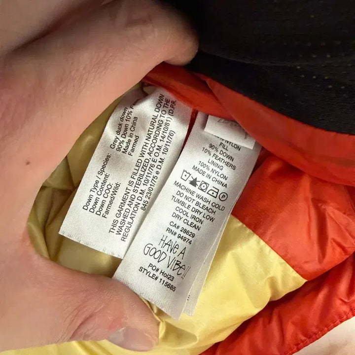 [BUNJANG] Stussy Micro Ripstop Down Puffer Jacket (Cayenne) - L Size / 스투시 다운 파카 마이크로 립스탑 카옌 / L 사이즈