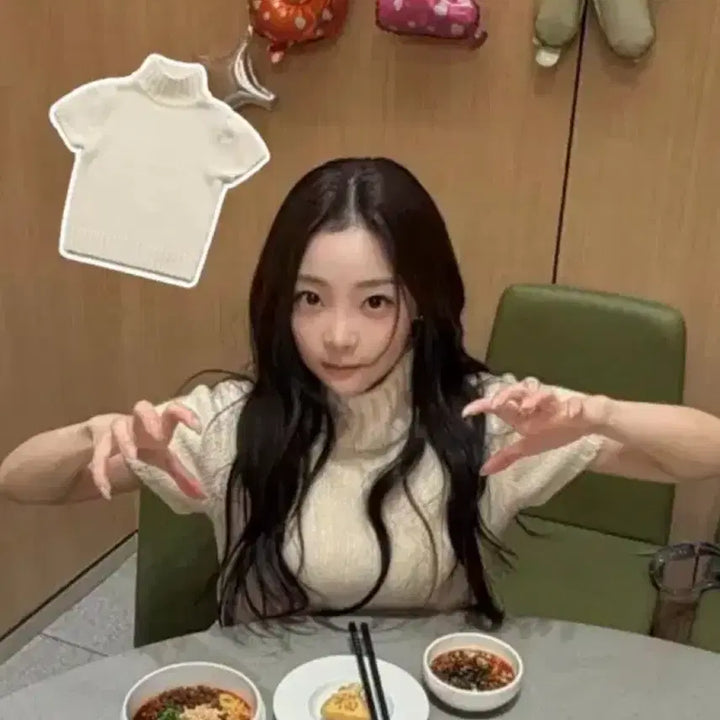 [BUNJANG] Thebarnet Half Turtleneck Knit / 더바넷 하프 터틀넥 니트