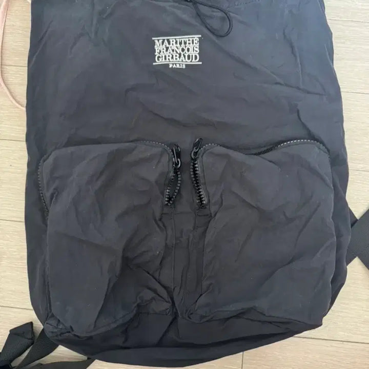 [BUNJANG] Marithe Francois Girbaud Backpack Black / 마리떼 프랑소와 저버 백팩 블랙