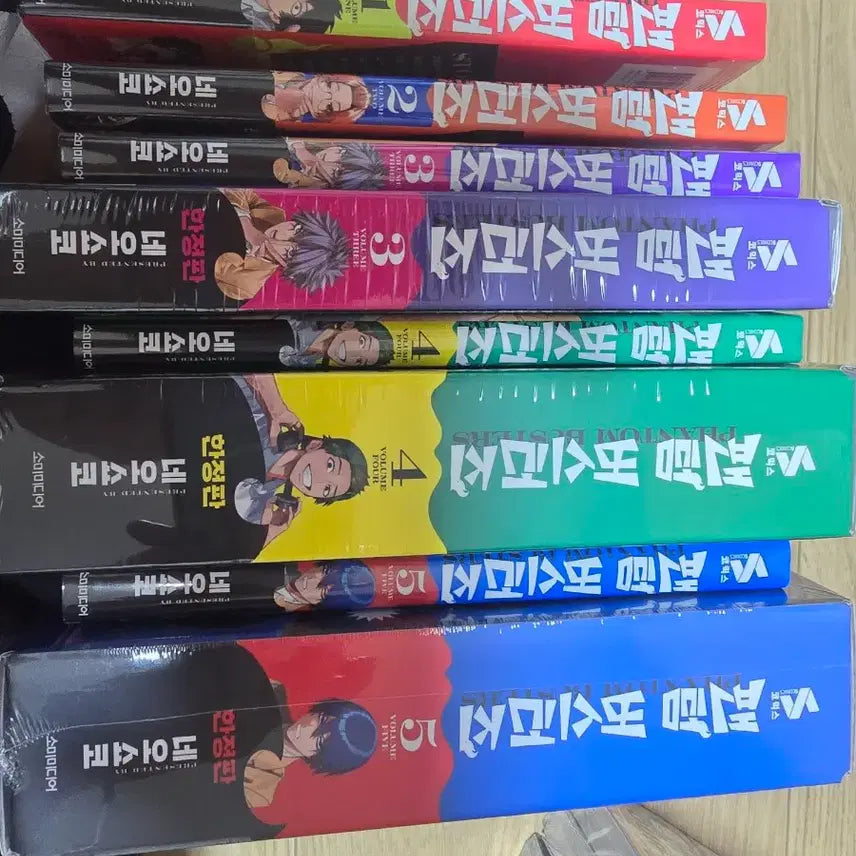 [BUNJANG] Phantom Busters Neosco Complete Set (Volumes 1-5) / 팬텀 버스터즈 네오스코 전권 세트 (1~5권)