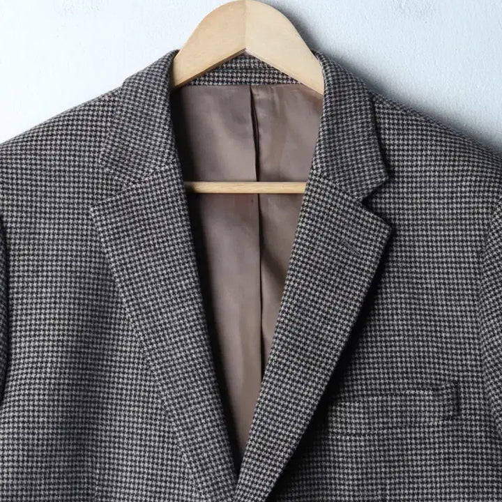 [BUNJANG] Town Agent Brown Wool Blazer Jacket / (XL) 타운젠트 정장 슈트 자켓 블레이저 패턴 브라운 울-174BD