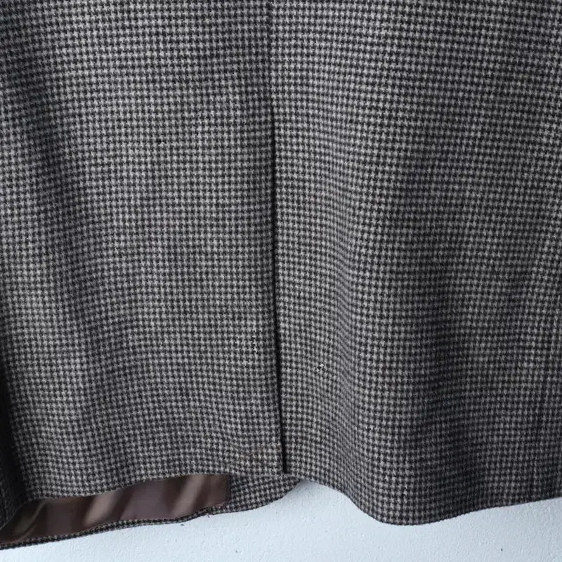 [BUNJANG] Town Agent Brown Wool Blazer Jacket / (XL) 타운젠트 정장 슈트 자켓 블레이저 패턴 브라운 울-174BD