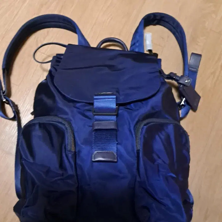 [BUNJANG] TUMI Style Blue Women's Backpack / TUMI 스타일 블루 여성백팩