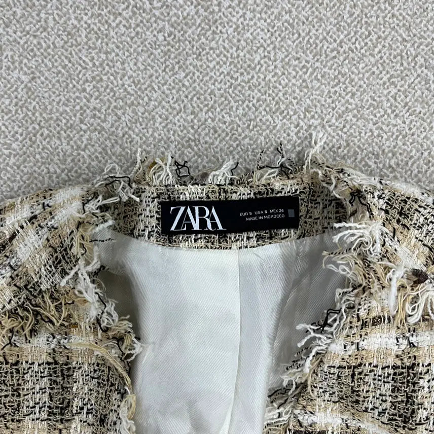 [BUNJANG] ZARA Women's Tweed Jacket / S 자라 여성 트위드 자켓 0213M