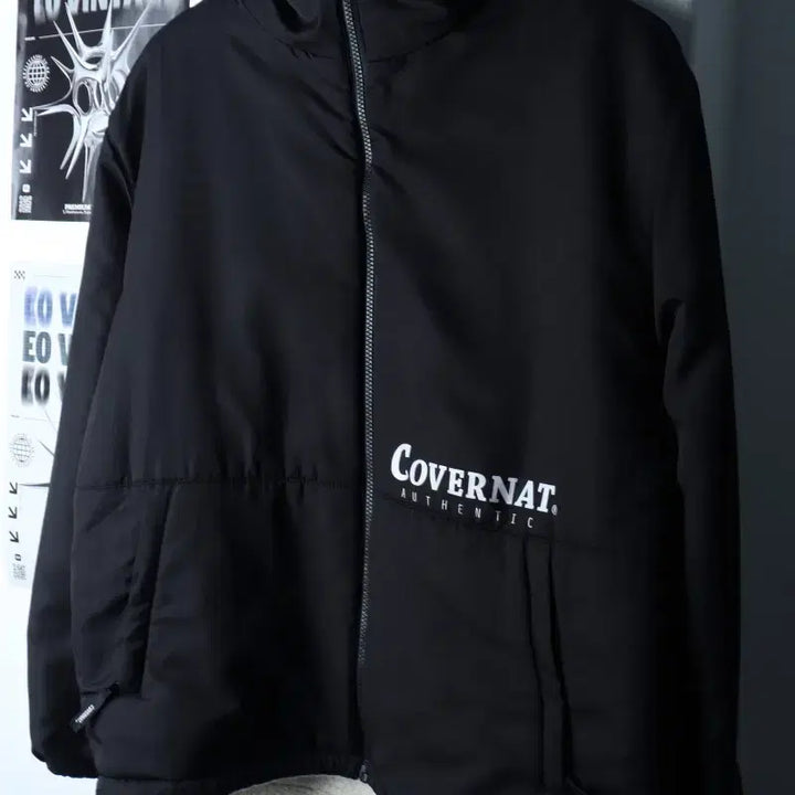 [BUNJANG] Covernat Reversible Fleece Jacket / (L-XL) 커버낫 집업 바람막이 점퍼자켓 양면 후리스-174C3