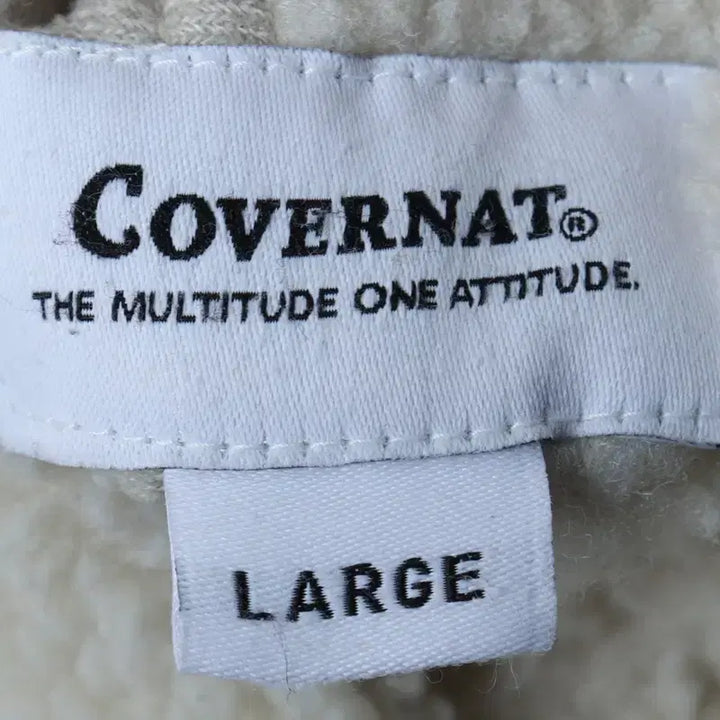 [BUNJANG] Covernat Reversible Fleece Jacket / (L-XL) 커버낫 집업 바람막이 점퍼자켓 양면 후리스-174C3