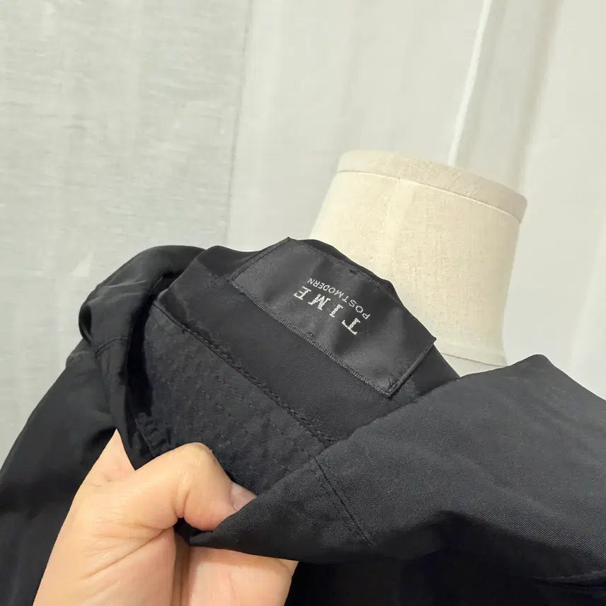 [BUNJANG] TIME Nylon 3/4 Sleeve Jacket / TIME 나일론 칠부7부 자켓 한섬 4211