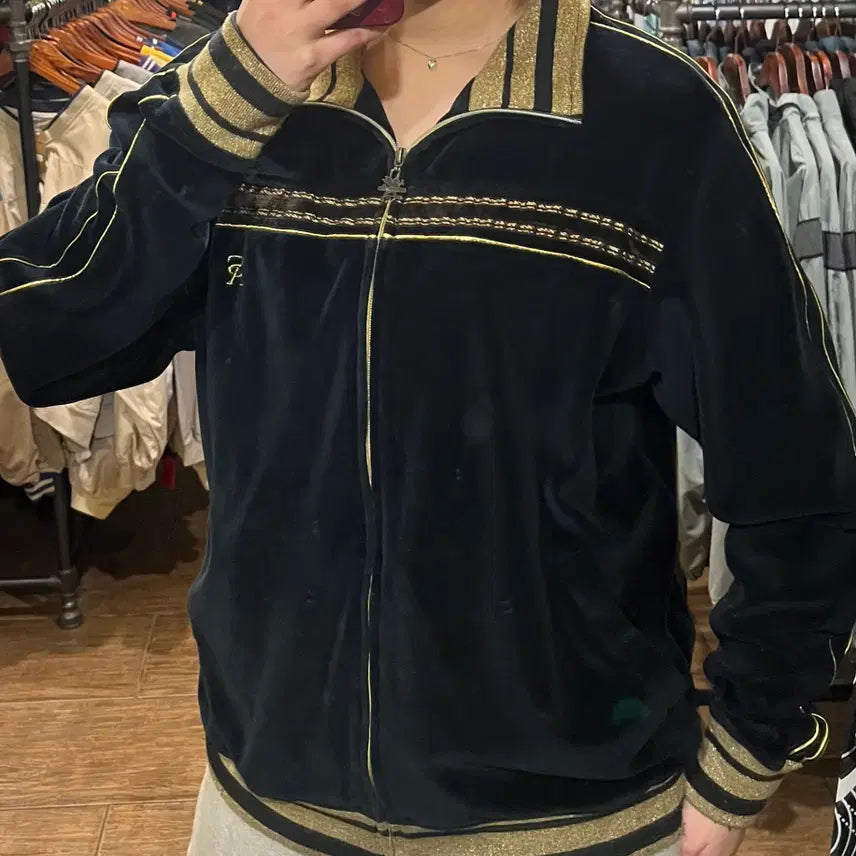 [BUNJANG] HI Vintage Black Zip-Up Jacket / [HI] 빈티지 집업 블랙