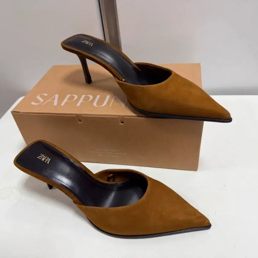 [BUNJANG] ZARA Mule 37 Size / [미개봉 새제품] 다리라인이뻐보임 정가 자라 뮬 37사이즈 떨이판매