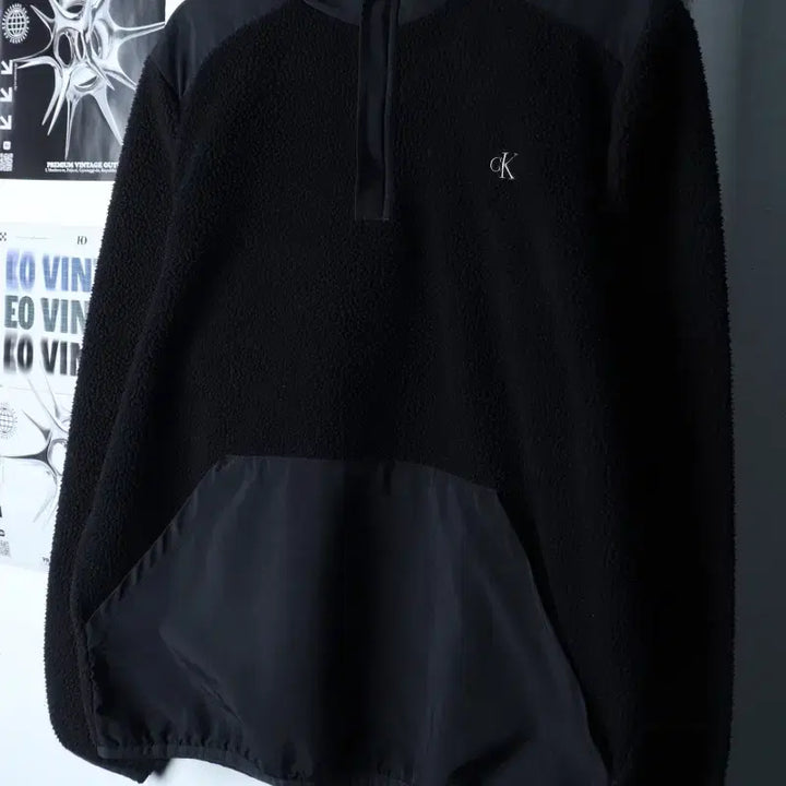 [BUNJANG] Calvin Klein Windbreaker Jacket / (L-XL) 캘빈클라인 집업 바람막이 점퍼자켓 후리스 플리스-174CB