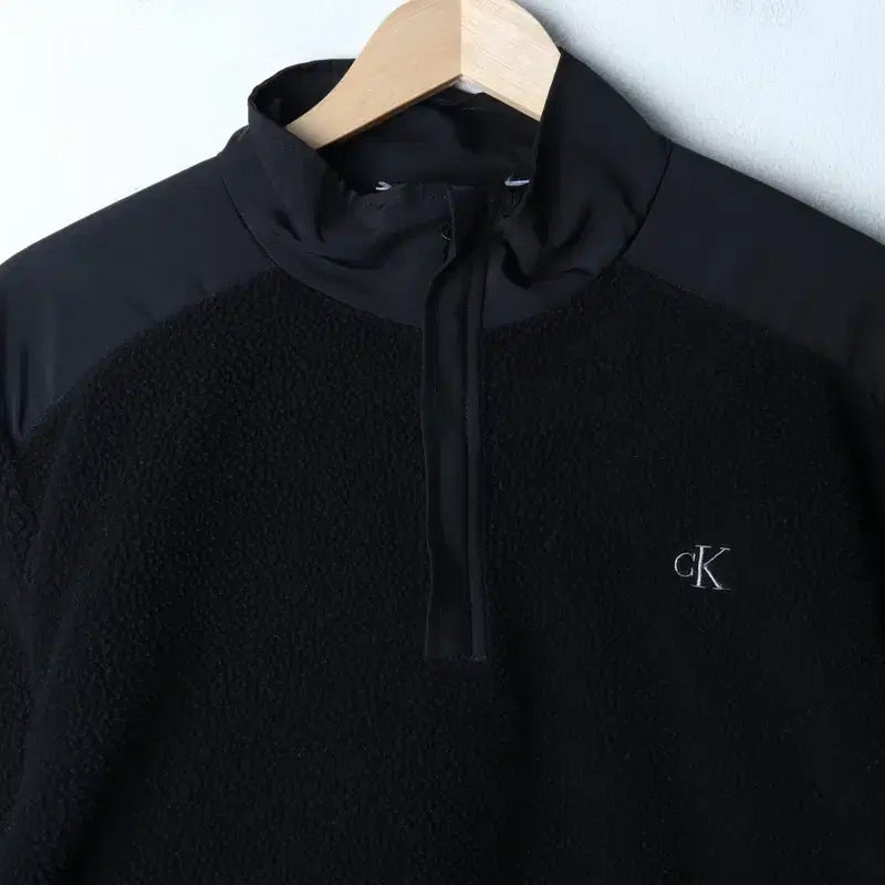 [BUNJANG] Calvin Klein Windbreaker Jacket / (L-XL) 캘빈클라인 집업 바람막이 점퍼자켓 후리스 플리스-174CB