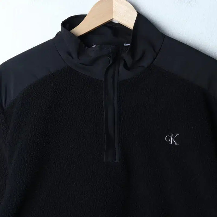 [BUNJANG] Calvin Klein Windbreaker Jacket / (L-XL) 캘빈클라인 집업 바람막이 점퍼자켓 후리스 플리스-174CB