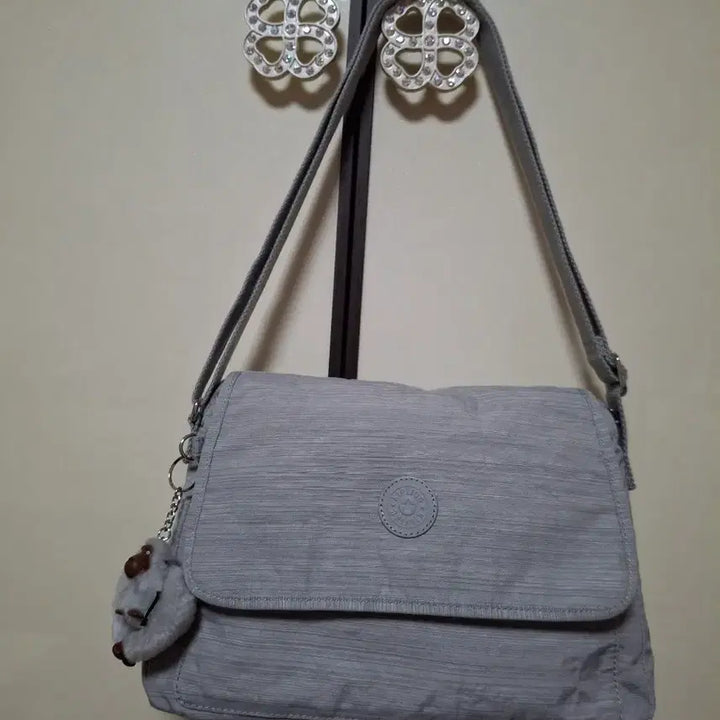 [BUNJANG] Kipling Shoulder Crossbody Bag / 키플링 숄더 크로스백 그레이색계열