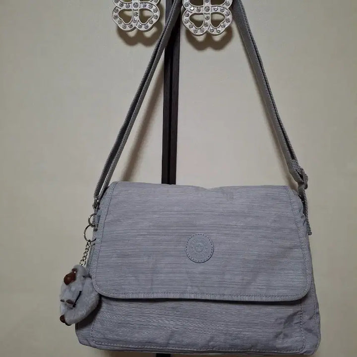 [BUNJANG] Kipling Shoulder Crossbody Bag / 키플링 숄더 크로스백 그레이색계열