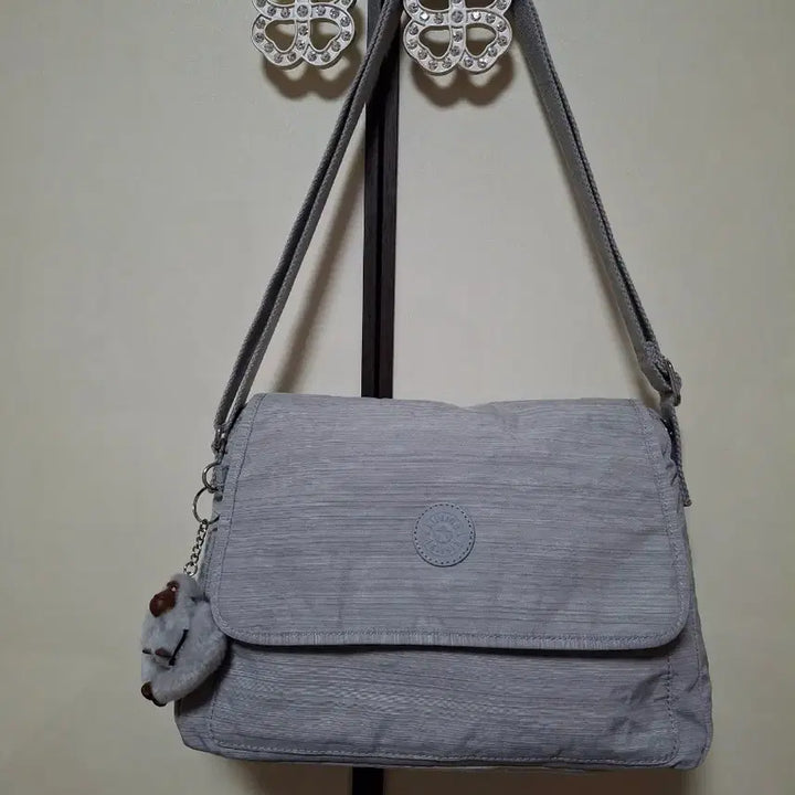 [BUNJANG] Kipling Shoulder Crossbody Bag / 키플링 숄더 크로스백 그레이색계열