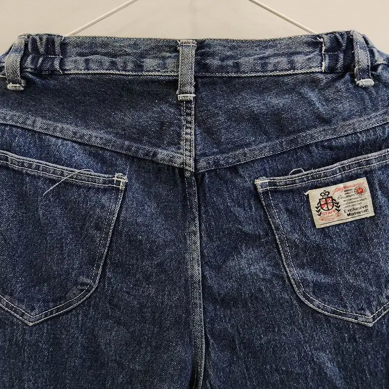 [BUNJANG] Japan Made Tapered Denim Pants / [JAPAN MADE] 배기 테이퍼드 엔지니어 익스클루시브 데님팬츠