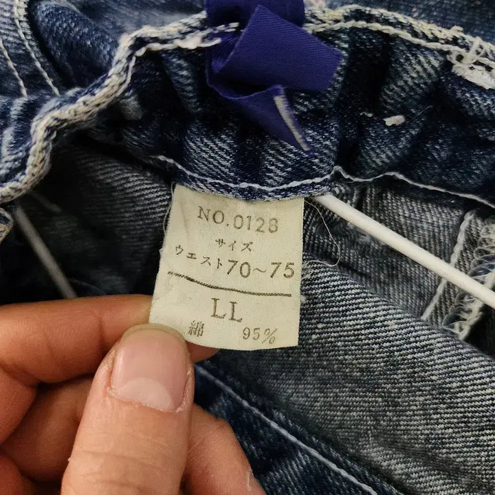 [BUNJANG] Japan Made Tapered Denim Pants / [JAPAN MADE] 배기 테이퍼드 엔지니어 익스클루시브 데님팬츠