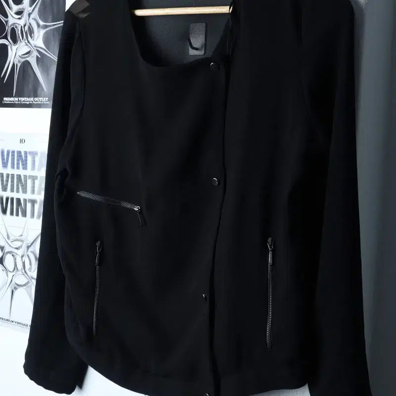 [BUNJANG] ZARA Windbreaker Jacket / W(S) 자라 집업 바람막이 점퍼자켓 경량 블랙 봄버 우아-174D7