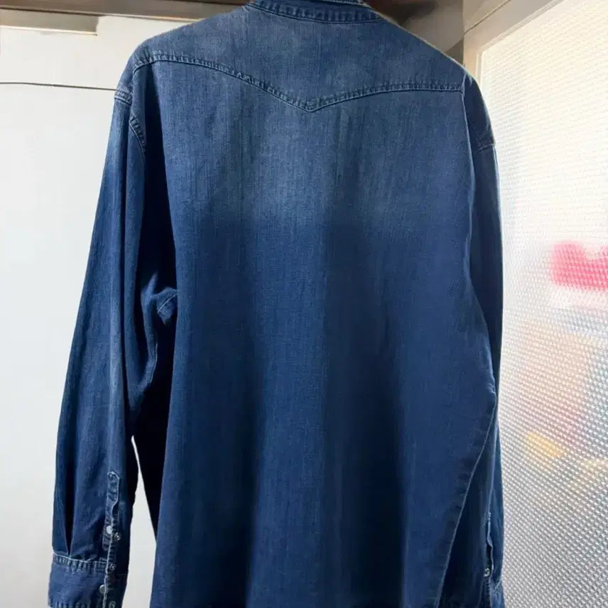 [BUNJANG] Denim Shirt Jacket / 데님 셔츠 자켓