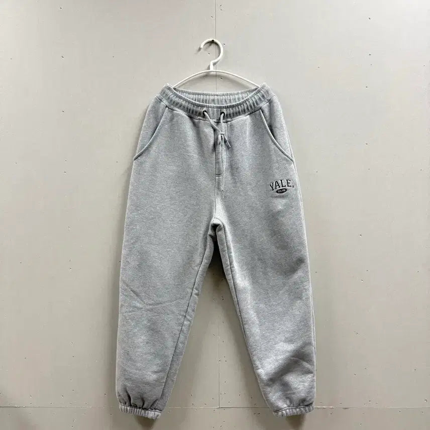 [BUNJANG] Yale Sweat Jogger Pants Gray / 공용 M / 예일 스웻 조거팬츠 그레이