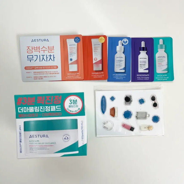[BUNJANG] Aestura A-Cica Derma Cooling Soothing Pad (New) / 에스트라 에이시카 더마 쿨링 진정 패드(새상품)