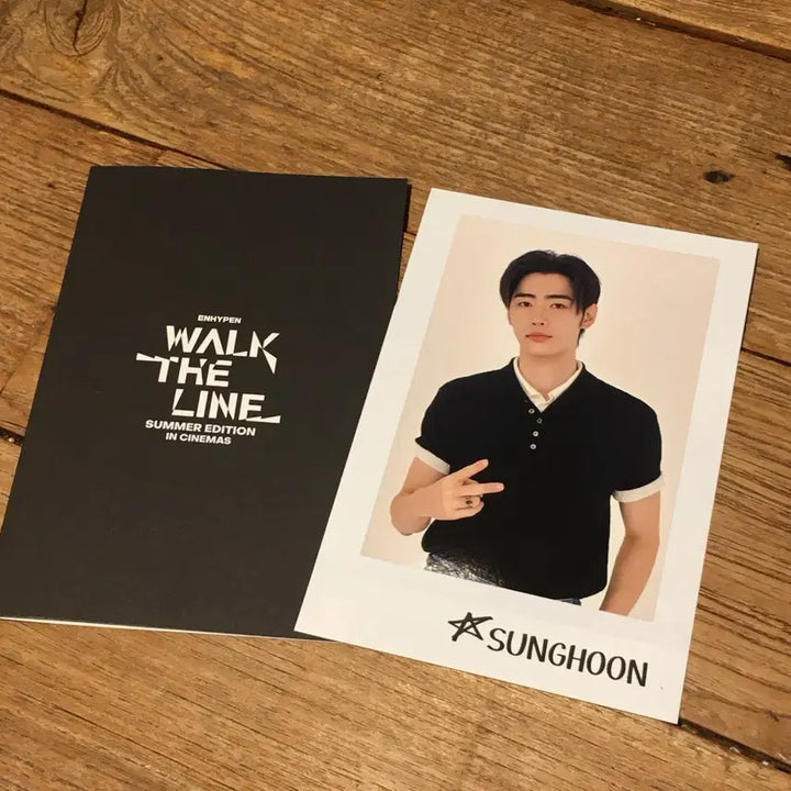[BUNJANG] ENHYPEN Sunghoon CGV Cinema Lucky Draw Photocard / 엔하이픈 웤더라인 시네마 cgv 특전 성훈