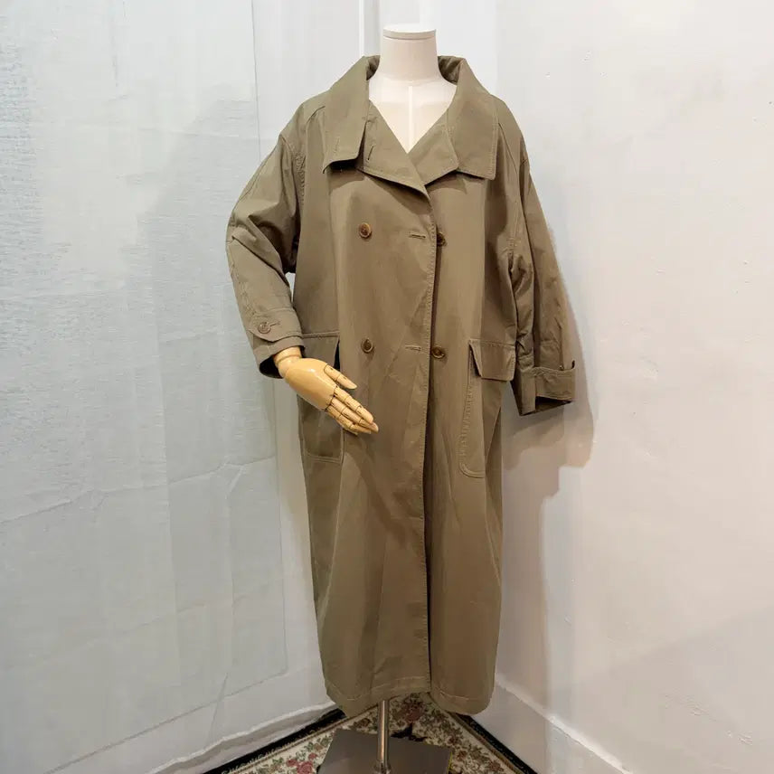 [BUNJANG] NilbyP Mac Coat Trench Coat Long Jacket / 닐바이피 맥코트 트렌치코트 롱자켓 재킷 4220