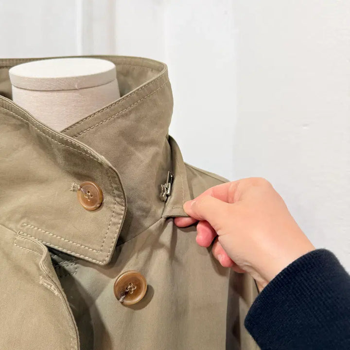 [BUNJANG] NilbyP Mac Coat Trench Coat Long Jacket / 닐바이피 맥코트 트렌치코트 롱자켓 재킷 4220